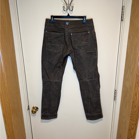 Kuhl Free Rydr Vintage Patina Dye Hiking Pants Outdoor Canvas Brown Men’s 32x32 - Picture 7 of 16